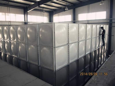 柳州玻璃钢拼装水箱